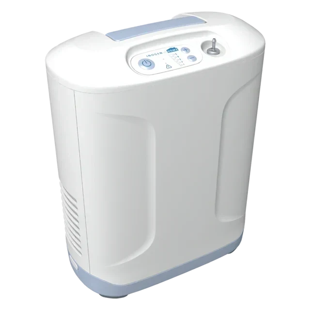 Inogen At Home stationary oxygen concentrator compact energy-efficient design