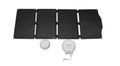 Transcend Sun Watt 40W foldable solar panel charger with multiple ports for CPAP batteries