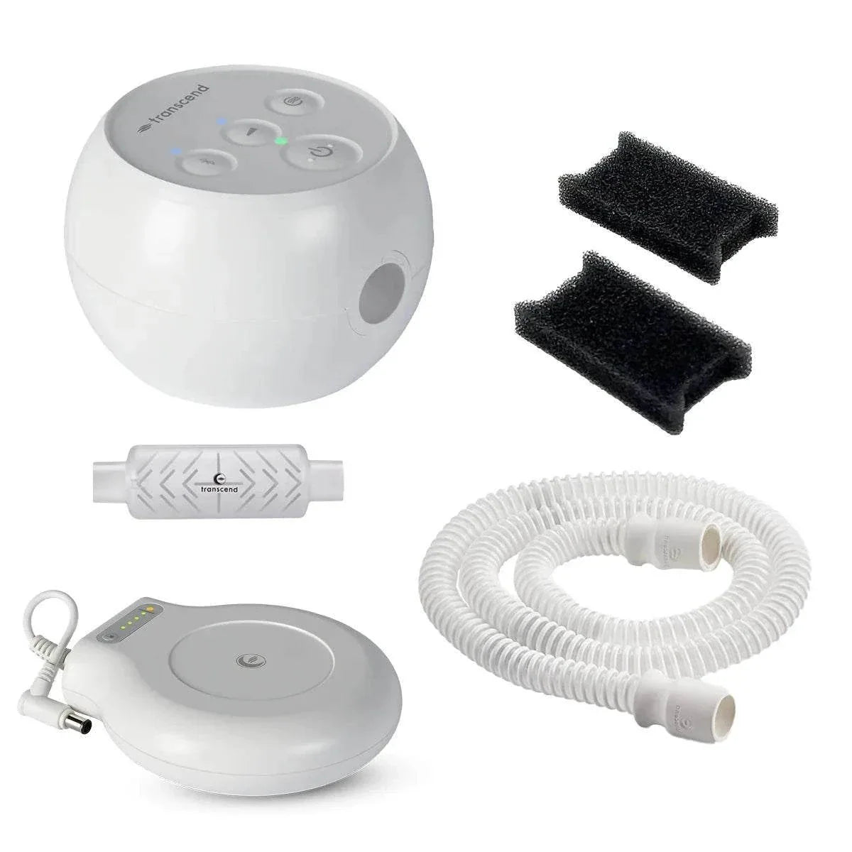 Transcend MicroTM Travel CPAP Bundles