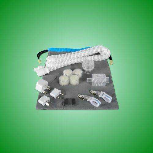 Transcend Convenience Packs Essentials and Resupply CPAP therapy travel kits with AirMist cartridges and filters