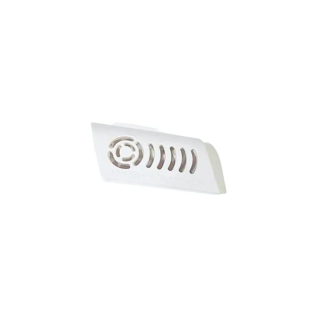ResVent iBreeze Filter Door with magnet securely attached to CPAP machine for easy filter replacement