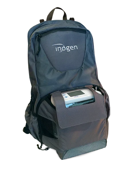 Inogen One G5 Carry Backpack for portable oxygen concentrator transport and protection